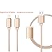 Produktbild Samsung Galaxy S8 USB Kabel, 3 in 1 Multifunktions Kabel, Rock 1.2m USB 2.0 Micro Kabel [Hochwertiges Nylon geflochten] [Blitz-Übertragung] [Verzinntes Kupferdrahtkern] für IOS / Type-C / Micro (iPhone, iPad, Samsung Galaxy, other Android) (B-2, Rosa)