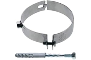 OTERACCORDI Collare Zincato In Acciaio Per Tubi Scarico Fumi 140 Mm Oter