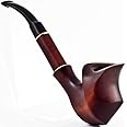 Royal wooden collection 7.1" Long Handmade pear smoking pipe for 9mm filter | pipes (18cm)