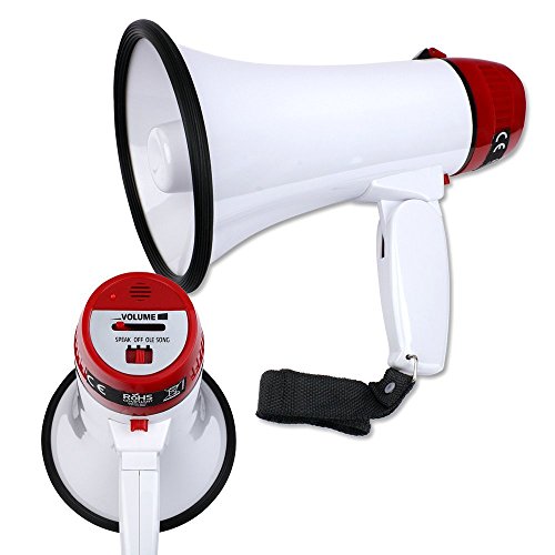 Schramm Onlinehandel Megaphone / Megafon inclusive 4 R14 Batterien (0265) - 5