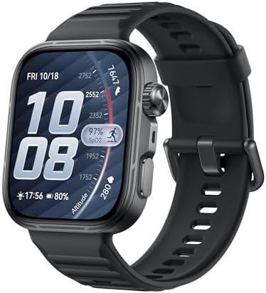 HUAWEI WATCH FIT 5 Pro Smartwatch, GPS, ECG, Display FullView 1,92'' e Vetro Zaffiro, Pagamento NFC, Modalità Sport Outdoor, Monitoraggio della Salute, Batteria a Lunga Durata, Android & iOS, Nero