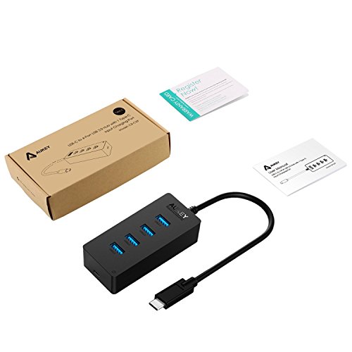 AUKEY USB Type C Hub auf 4 Port USB 3.0, USB C Port mit PD ( Power Delivery ) Ladefunktion Hub für New Macbook - 7