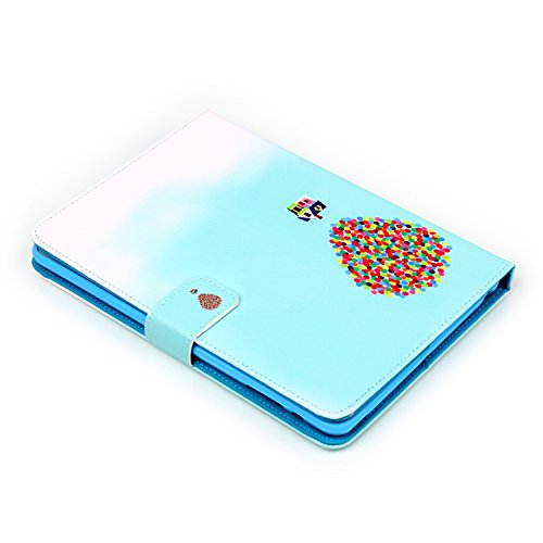 iPad Mini 3 Hülle, Deenor Colorful Classic Design PU Leder Stand Schutzhülle Hülle für Apple iPad Mini 1/2/3 Generation. (Colored balloons) - 6