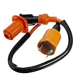 Económico y duradero HELEISH Bobina de encendido bujía Scooter GY6 50 125 150cc Go Kart ATVs Accesorios de motos