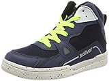 Fersenlasche s.Oliver Jungen 5-5-45100-23 Hohe Sneaker, Blau (Navy Comb. 891), 35 EU
