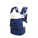 SIX-Position, 360° Ergonomic Baby & Child Carrier by LILLEbaby – The COMPLETE Embossed (Blue)