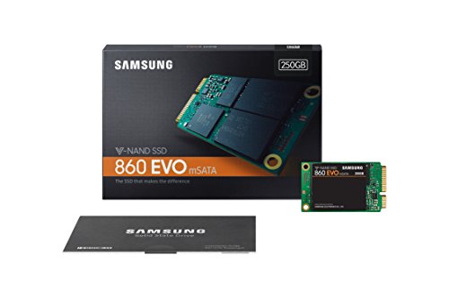 Samsung EVO m-SATA - Disco Estado Solido SSD  250 GB  550 Megabytes s  Color Negro