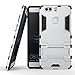 Produktbild Huawei P9 Plus Hülle, LTWS 2 in 1 Hybrid Heavy Duty Armor Hard zurück Schutzhülle Hülle mit Kickstand für Huawei P9 Plus (Silver)