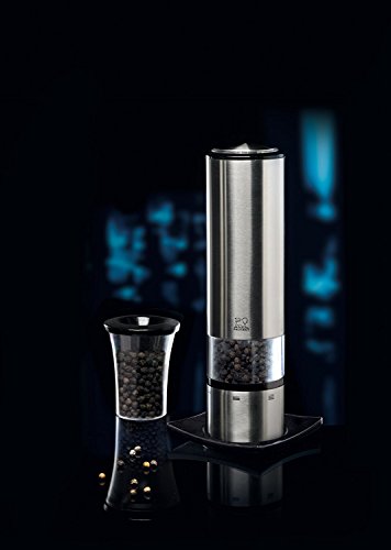 Peugeot Pfeffer- und Salzmühle Set „Elis Sense“ Edelstahl elektrisch, uSelect, 20 cm, mit Licht und Sensor-Automatik - 2