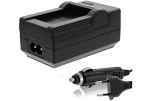 Nahas-Shop Ladegerät Set für Panasonic ACCU VW-VBT190, VW-VBT380, VW-VBL090, VW-VBK180, VW-VBK360