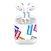 Produktbild MagicSkin Aufkleber für Apple Airpods Kopfhörer, Vinyl, komplettes Set