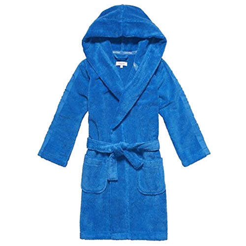 Preisvergleich Produktbild Calvin Klein Jungen Bademantel Blau blau Gr. X-Large, blau