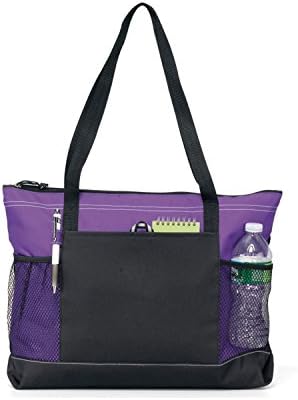 Gemline Select Zippered Tote - Purple (US)