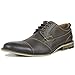 Produktbild MERRYHE Männer Lace Up Formelle Kleid Schuhe Full Grain Leder Arbeit Utility Schuhe Smart Derby Business Party Hochzeit Schuh,Brown-US9.5(EU42.5)