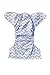 Alva Baby AI2 Print Reuseable Washable Cloth Nappy whith 2 Liners S33-EU