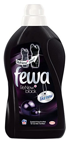 Preisvergleich Produktbild Fewa ReNew black, für dunkle Textilien, flüssig - 25 Waschgänge