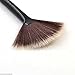 Shoolo 1 Pcs Fan Shape Makeup Cosmetic Brush Blending Highlighter Contour Face Powder
