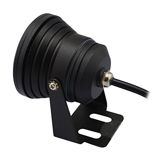 COOLWEST RGB LED Unterwasserscheinwerfer Dekorative Garten Schwimmbad Teich Licht/Nacht Schalt,230V / 10W,mit Wireless IR Fernbedienung - 3