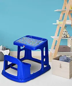 Prima Junior and Senior Kids Study Table | Play | Desk | Plastic Chair with Cup Holder from 2-5 Years Age Kids