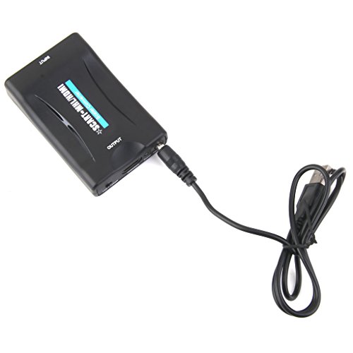 Generic HDMI Konverter (SCART zu HDMI),HKMI 1080p or 720p,USB-Stromversorgung,PAL/NTSC3,für HDTV DVD STB,mit USB Kabel - 3