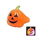 Produktbild XSRKhome Flashing LED Ring Light Up Spielzeug Fingerringe Glow Halloween Bar Dance Requisiten LED Glow Rings Ghost Pumpkin Ring mit Batterien (Farbe: Gelb), Blau/Weiß