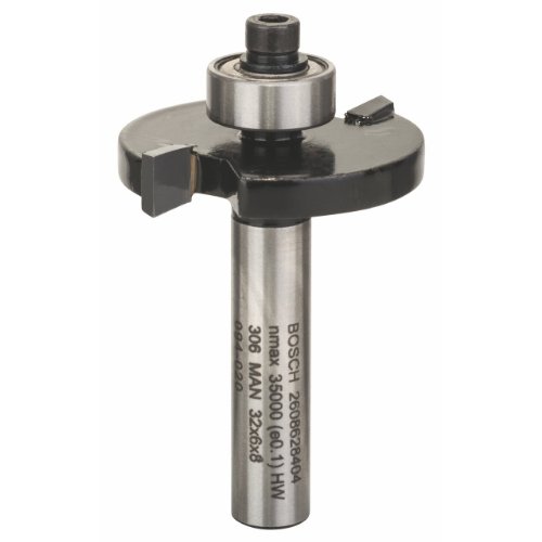 Bosch Zubehör 2 608 628 404 Scheibennutfräser 8 mm, D1 32 mm, L 6 mm, G 51 mm