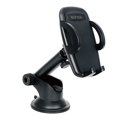 NOPNOG Car Mount cellulare supporto per auto cruscotto parabrezza gel Sticky Cup per iPhone X/8/7/ 6 Plus Samsung Galaxy S7/S8 Google Nexus, LG, HTC, Huawei