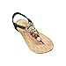 Produktbild S&H-NEEDRA Sommer Bohemia Süße Perlen Sandalen Clip Toe Sandalen Strandschuhe