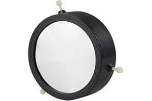 Stuurvnee Filtre de Couverture de Lentille D'Objectif de Film Solaire RéGlable Cadre 86-117Mm et Accessoires de TéLescope Astronomique à Film Solaire, le noir