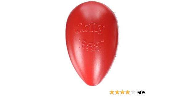 plastic egg dog toy