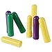 Mudder Essential Oil Tubes Blank Nasal Inhaler Tubes Refillable Plastic Inhaler Tubes with Wicks, 6 Colors, 24 Pieces