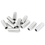 pitchfork rosalia  DealMux M10 1mm Pitch tubo roscado del pezón de la lámpara de piezas de reparación de 30 mm de largo 10pcs