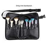 Moda & Clásico Color Negro de Piel Estuche de Maquillaje Proporcionarle Elegante Estilo
