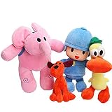 figuras pocoyo comansi 1. Edad: 6 años o más, Tamaño: 14-30 cm Material: tela de felpa de alta calidad y relleno de algodón PP