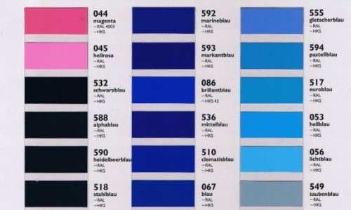 Oracal 751 – Orafol Folie 5m (Laufmeter) freie Farbwahl 118 glänzende Farben in 4 Größen, 31,5 cm Folienhöhe weiß - 6