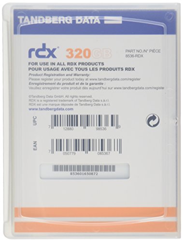 Tandberg 8536-RDX QuikStor 320GB Data Cartridge (SATA, USB 3.0) - 2