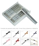 Pack of 10 Compatible Blades for Todano Razors, Feather Razors - Not Suitable for JP1 Razor