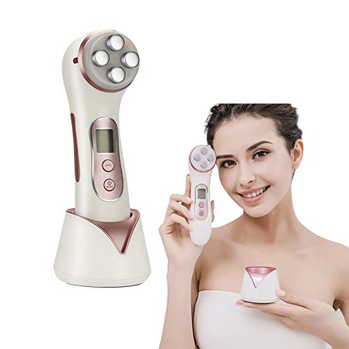 Viso Radiofrequenza LED Instrumento De Belleza Ultrasonidos, anti-arrugas y anti-envejecimiento de la piel del acné de apriete para rejuvenecimiento de la piel Cuidado Facial