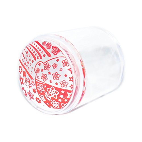 NAILFUN – BIG Clear Jelly Stamper transparent – klarer Stempel für grosse Nailart-Stampings - 2