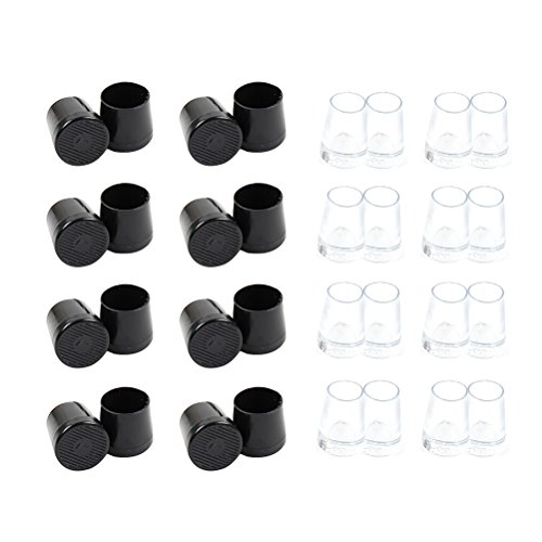 Preisvergleich Produktbild ROSENICE Fersenkissen, 1 Paar, mit 2-Ersatz-Ventilkappen / -coverin, Zylinder-Form