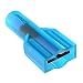 Produktbild AUPROTEC 25x Vollisolierte Flachsteckhülsen 1,5 - 2,5 mm² blau weibliche Steckverbinder FDFNY Kabel Verbinder Nylon isoliert aus Kupfer verzinnt