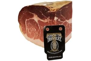 ESPAGNE GOURMET Jambon Serrano SANS ADDITIFS 1 KG désossé Trevelez 23 mois Etiqueta Negra