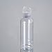 SelfTek 6Pcs 75ml Empty Refillable Bottle Portable Travel Transparent Press Bottles Cosmetic Makeup Bottles Container