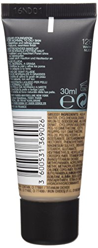 Maybelline New York FitMe Matte & Poreless Nr 128 Warm Nude, 1er Pack (1 x 30 ml) - 2