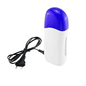 Carejoy Pink Depilatory Roll on Wax Heater Roller Waxing Hot Cartridge Hair Removal Warmer (Without Wax Cartridge… - Image 5