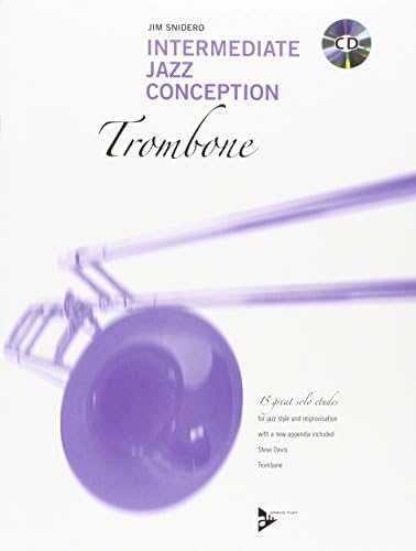 Intermediate Jazz Conception for Trombone - trombone - method with CD - [Language: English & German] - (ADV 14783)