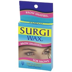 Surgi Wax Eyebrow Wax Strips - Eyebrow Hair Removal Waxing Kit with Surgi Soothe Cream (28 Pack) - Image 4