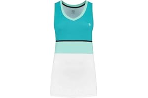 K-Swiss Top Hyerpcourt A Righe Canotta Tennis Donna