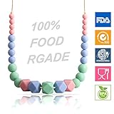 Seguridad: 100 % silicona de grado alimentario, sin BPA, Seguridad Collar Mordedor. No metales pesados, no contiene ftalatos, nitrosaminas, cadmio, Vinilo, plástico ,antibiótico. y fácil de limpiar.