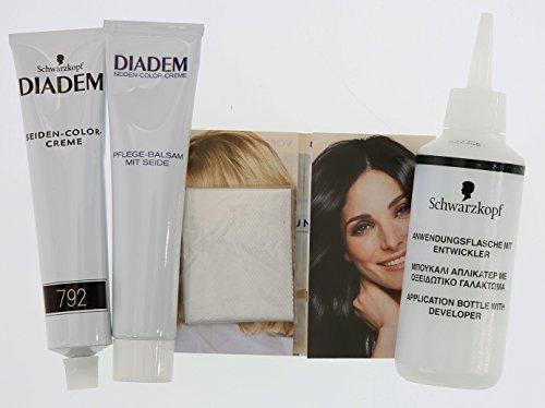 Diadem Seiden-Color-Creme 722 Dunkelblond Stufe 3, 3er Pack (3 x 180 ml) - 4